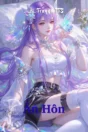 Bìa truyện "Ẩn Hôn" với hình ảnh hai nhân vật chính trong bối cảnh hiện đại.