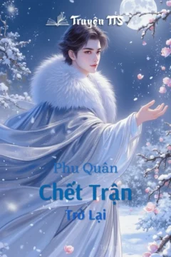 Bìa truyện Phu Quân Chết Trận Trở Lại, khắc họa hai nhân vật nam chính trong bối cảnh cổ trang.
